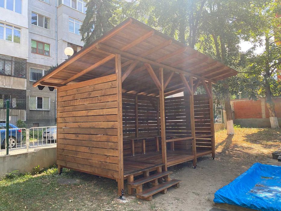 Зелена занималня за детски градини на открито