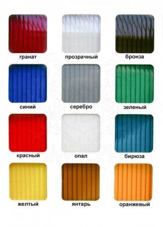 ЛЕКСАН сотовый поликарбонат