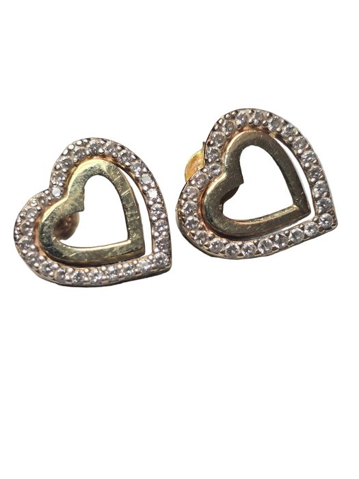 Cercei Damă Model Inimă din Aur 14K – Design Elegant și Romantic