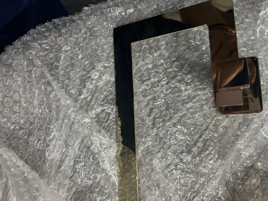 Закачалка за хавлия -златна -нова