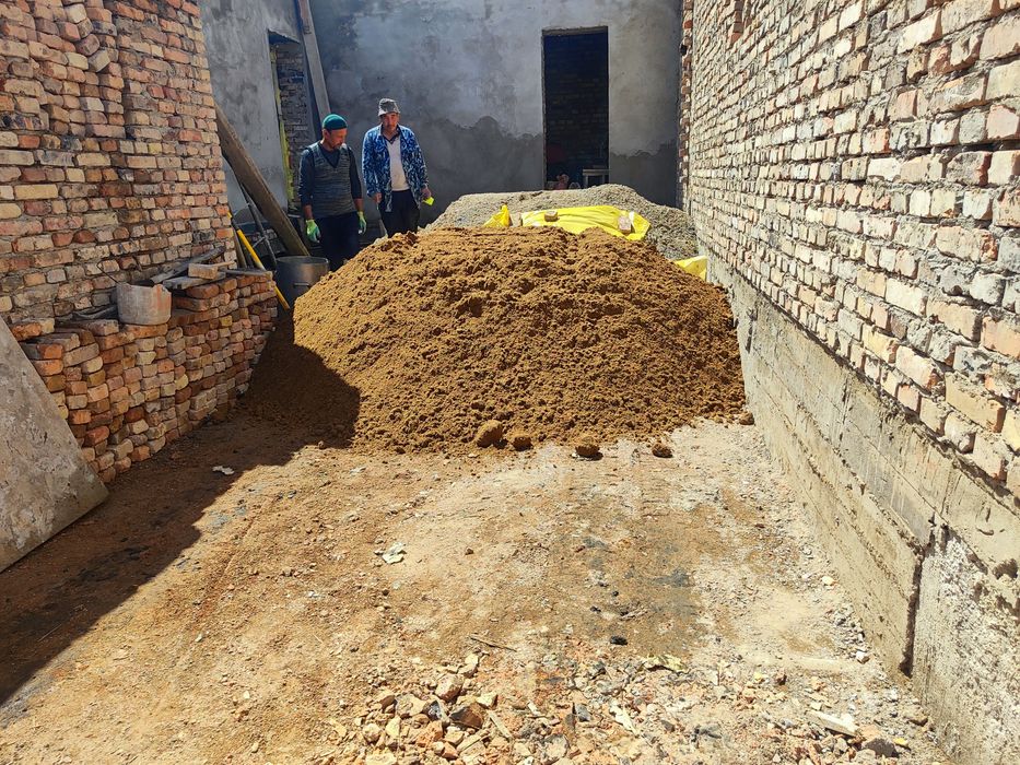 Балласт мытый,песок