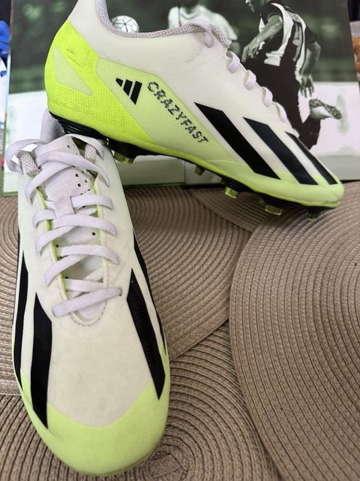 Бутонки обувани веднъш на марка adidae X Crazyfast.4 FxG