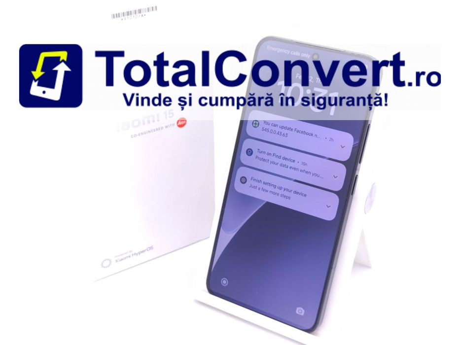 Xiaomi 15 512GB Black 12GB Dual SIM cutie, Garantie 24 luni | #D91010