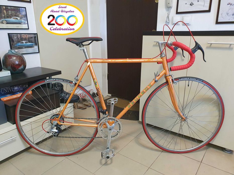 Peugeot Course - PH10 – Cursiera otel - TT.57 ST.56 11.21kg 2x6 friction