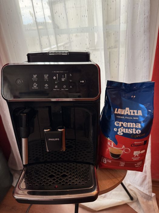 Кафеавтомат Philips Series 2221 + Lavazza Creme e Gusto Classico + филтър за пречистване на вода