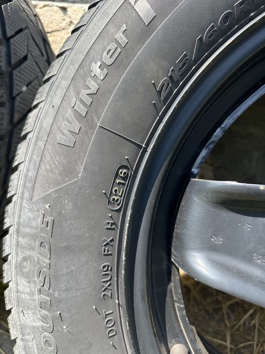 Roti Iarna VW Passat B8 Golf 7 8 Jante Structurate 215 60 16