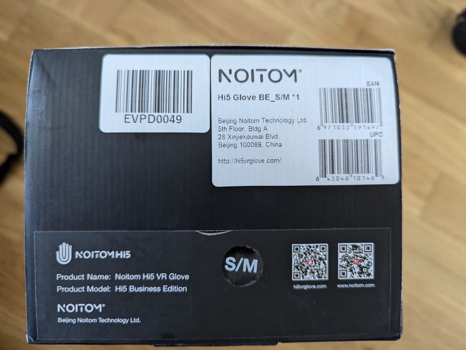 Mănuși VR Noitom Hi5 VR Glove 1.0 Business Edition, noi, factură
