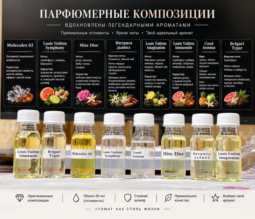 Продам масляные духи