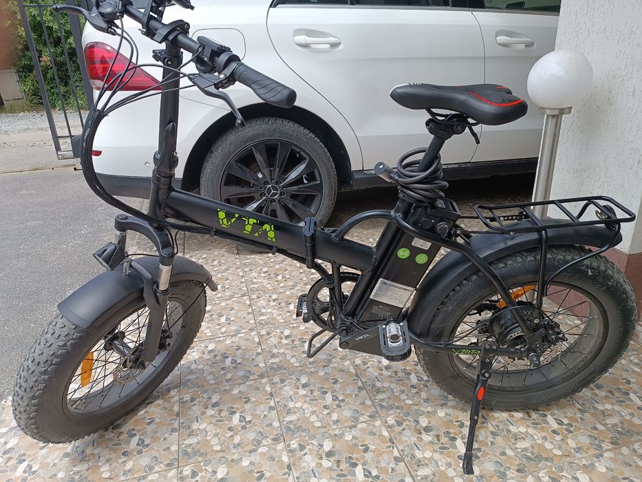 Vând Bicicleta Electrica Voltarom VTA,VB2,Fat Bike pliabila baterie litium ion 48v,10A,Încărcător ventilat