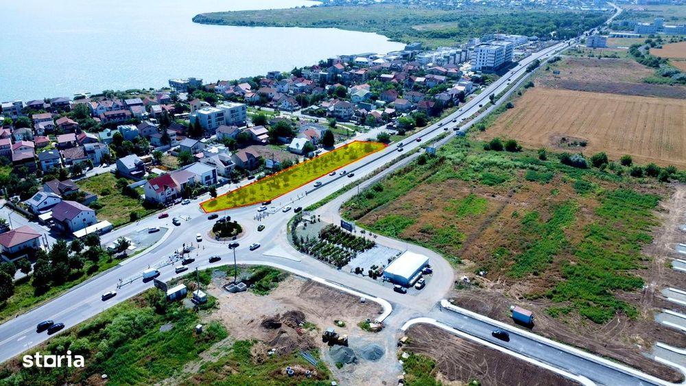 TEREN 2.268 mp | OVIDIU | Lângă DN2A | Intravilan | Utilități