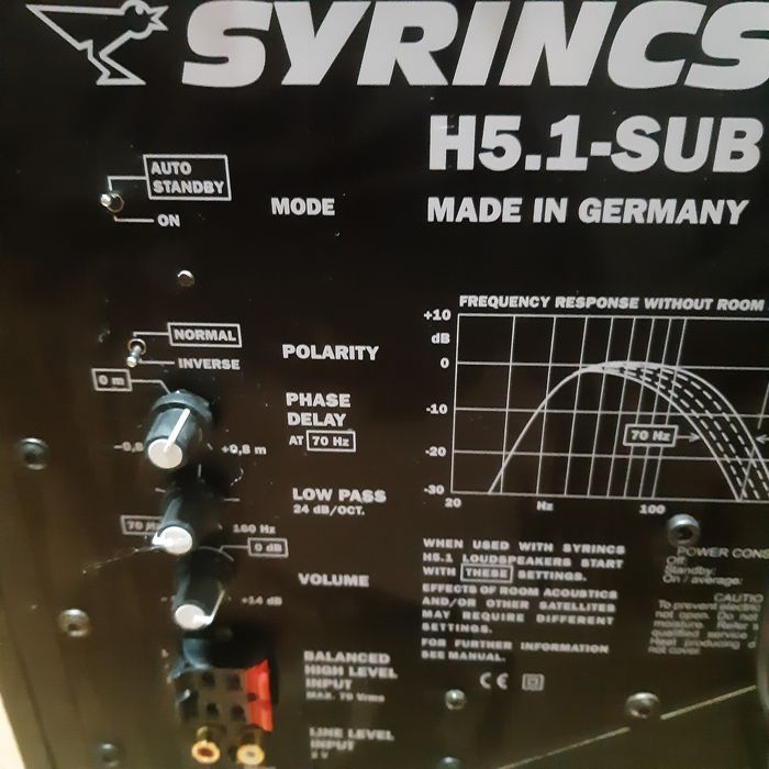 Subwoofer activ Syrincs