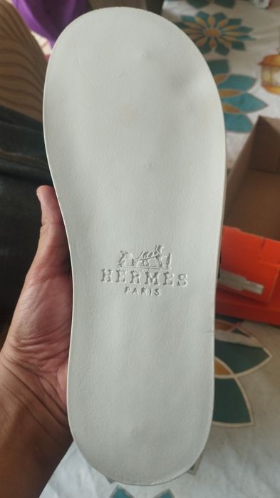 Летние тапочки Hermes