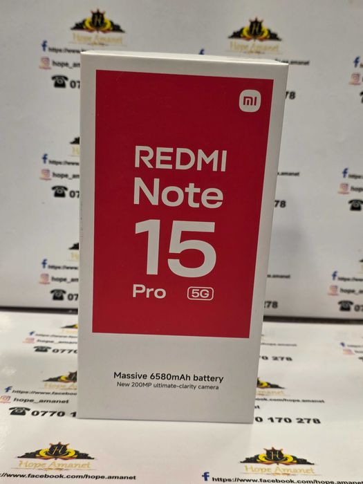 Hope Amanet P13 / Redmi Note 15 Pro 5G / NOU