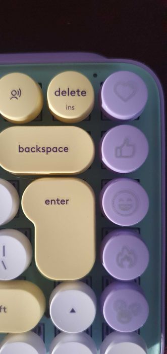 Tastatură Logitech Pop Keys Daydream - garanție inclusă