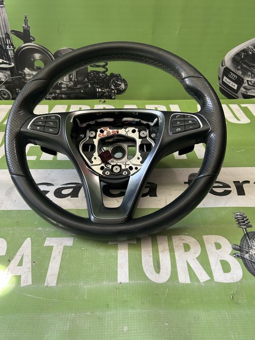 Volan din piele cu padele  Mercedes X Class 2019