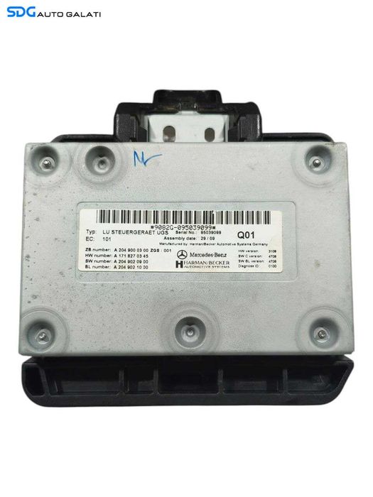 Unitate Modul Calculator Interfata Multimedia MDI Bluetooth Telefon Radio Mercedes Clasa E Class W212 2008 - 2016 Cod A2049000300 [LR1340]