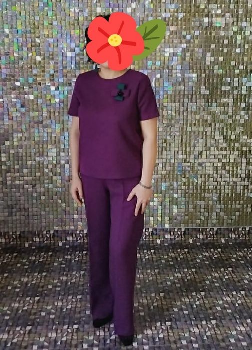 Брючный костюм стильный