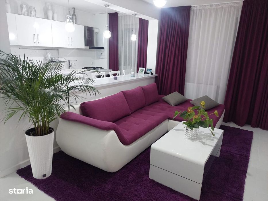 Apartament finisat Lux Floresti 44mp utili plus balcon zona Florilor — fotografia 1