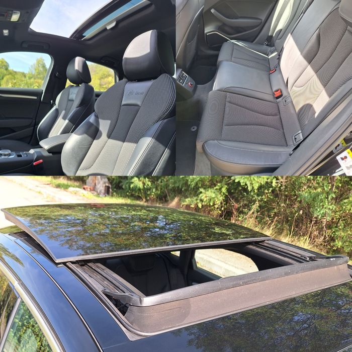 Audi A3 sedan 3xSline , quattro, webasto, trapa, matrix, b&o