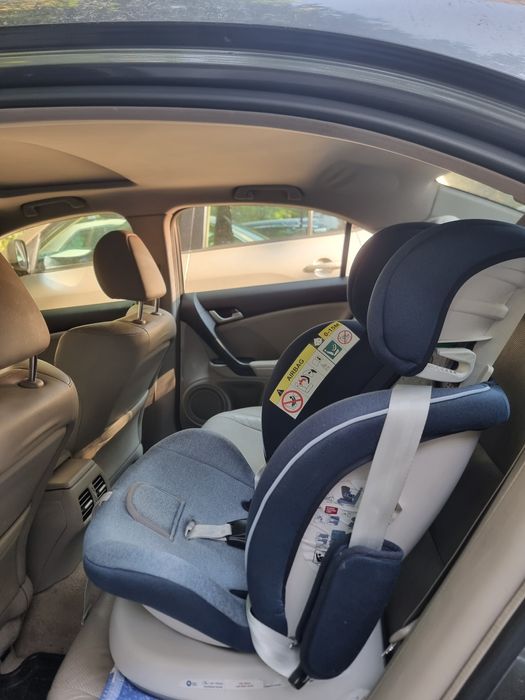 Scaun auto Tweety Plus iSize Buf Boof Blue cu isofix Rotativ 360 grade