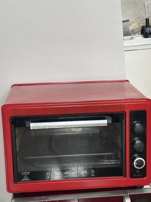 Asel печка красный