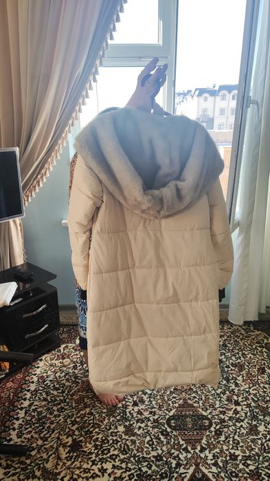 Дублёнка длинный