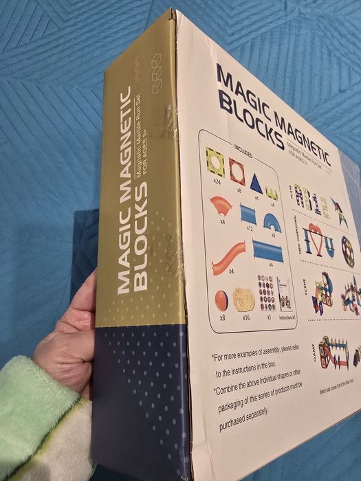 ЗАПАЗЕН!!! Magic magnetic blocks 96 части НОВ