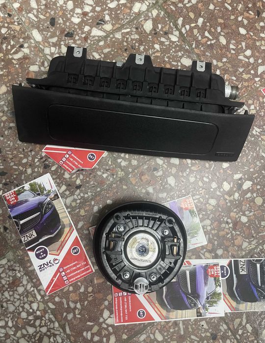 SMART A453 kit airbag volan genunchi pasager - set centuri siguranta