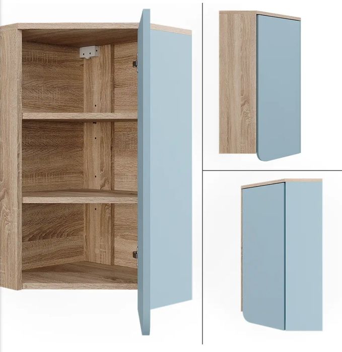 Ъглов висящ шкаф 6589