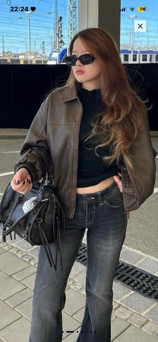 Сумка Bershka черная