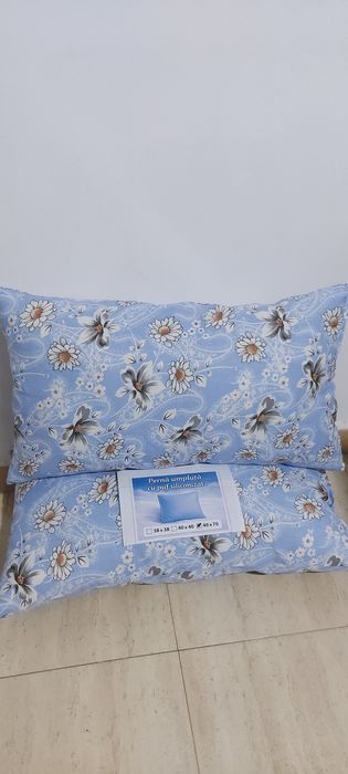 Set 2 perne 40x70 cm – Noi cu etichetă | Moi, pufoase | Livrare OLX