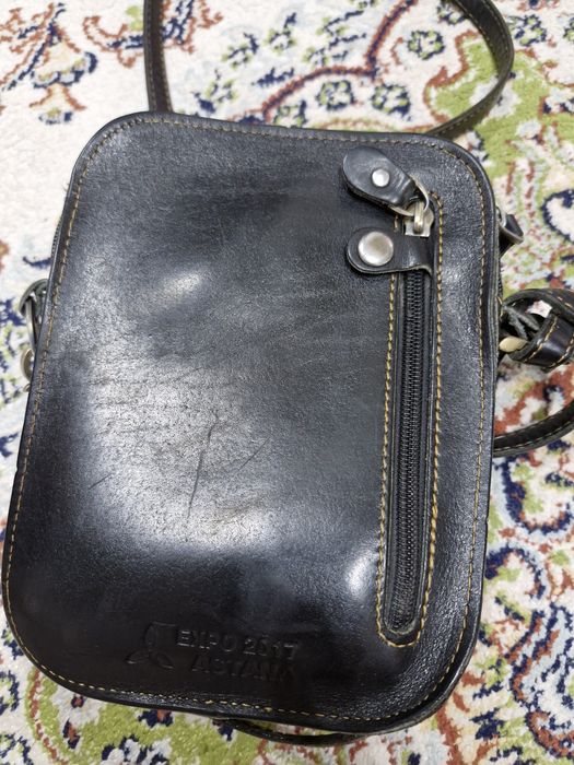 Сумка мужская кожаная