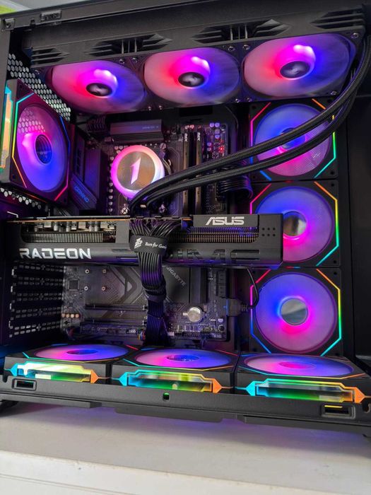 PC Ryzen™7 9800x3d, RAM 32GB,X870, 1TB PCI 5.0,RX 9070XT,TVA,Garantie