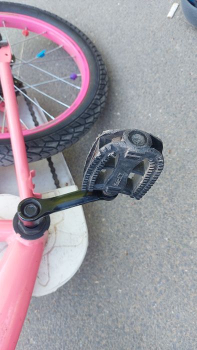 Bicicleta roti 16 roz copii fete hello girl fetita