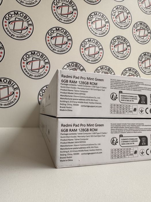 Redmi Pad Pro - 6GB/128GB - Mint Green - Nou - Sigilat - Garantie