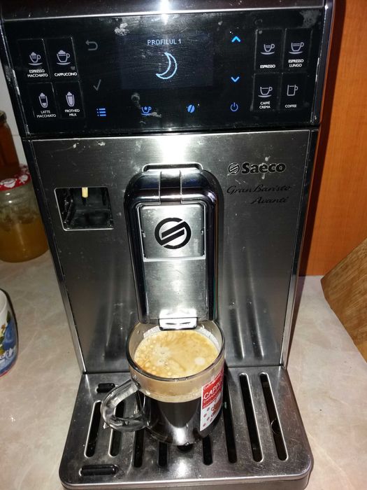Aparat cafea saeco grandbaristo avanti bluetooth si aplicatie