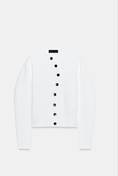 Асиметрична жилетка Zara