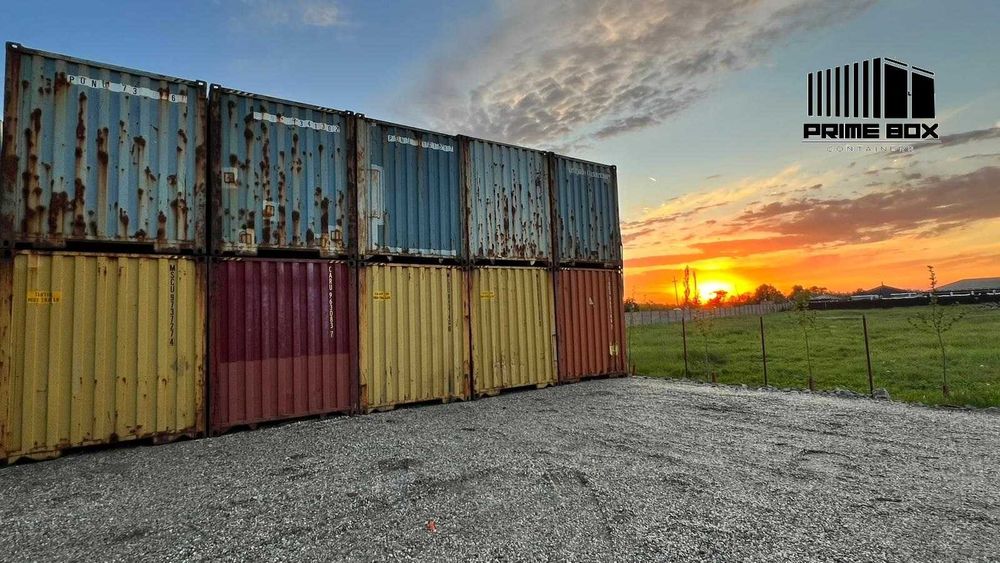 Containere maritime NOI 6m si 12 m