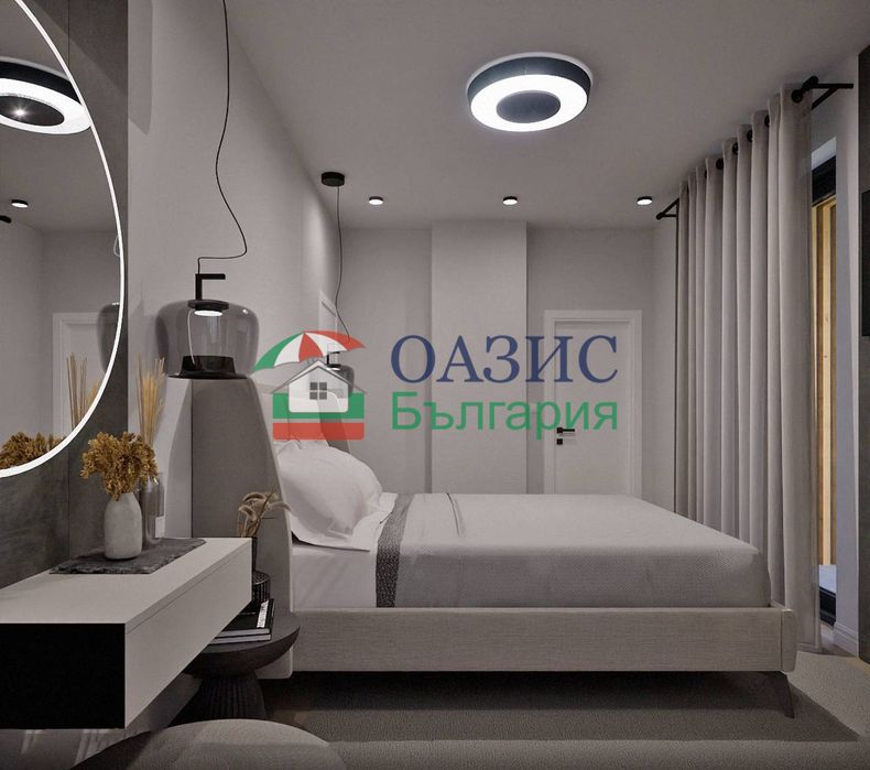 2-етажна градска къща с 2 спални-110,53 кв. м.+Паркомясто 12,5 кв. м.+40 кв. м. двор,Гранд Вилидж,Кошарица,България