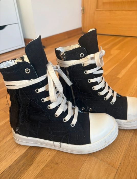 Rick owens slashed