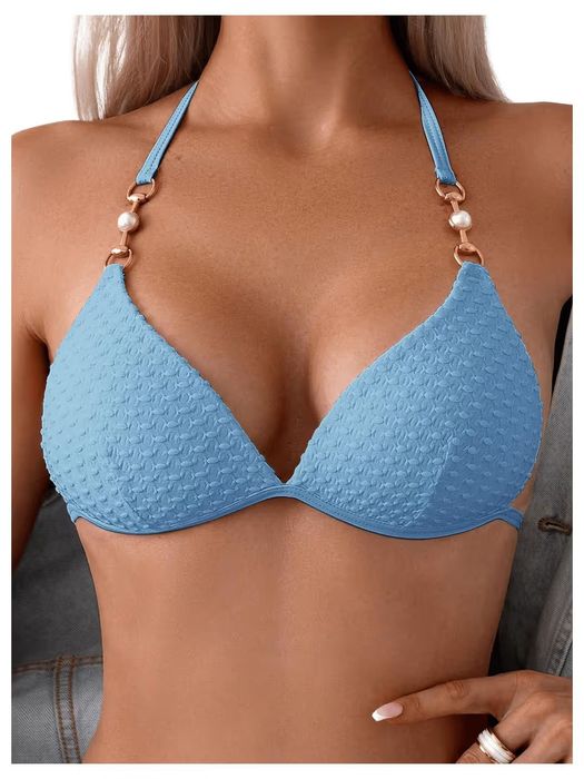 Costum de baie albastru S