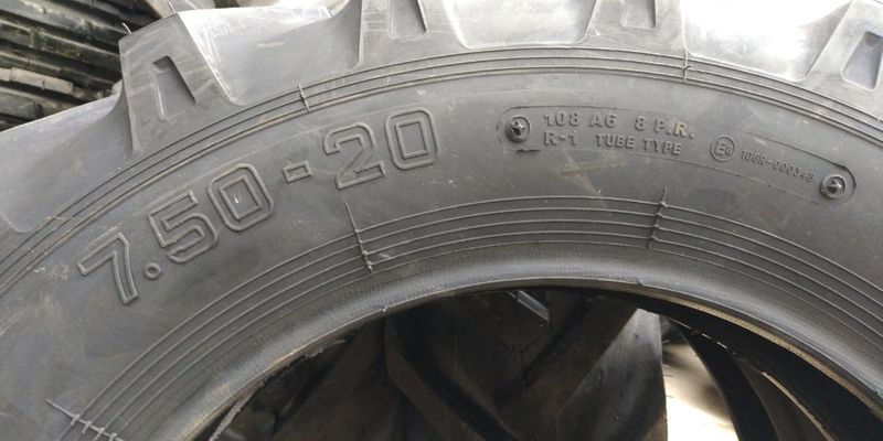 7.50-20 8PR cauciucuri noi 4x4 agricole de tractoare petlas noi LAGM