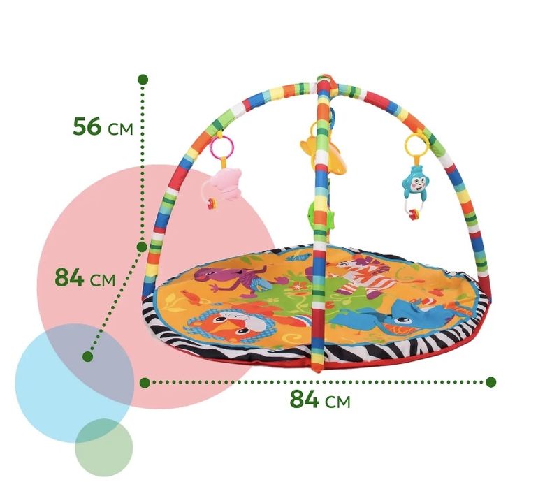 Десткий развивающий коврик