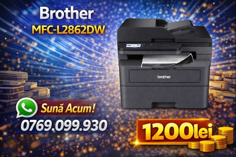 Brother MFC-L2862DW multifuncțional laser mono A4 SIGILAT