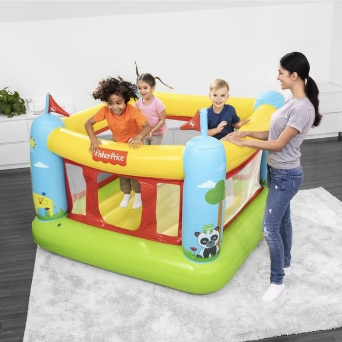 Castel Gonflabil Trambulina Bestway Fisher Price Petrecere Copii