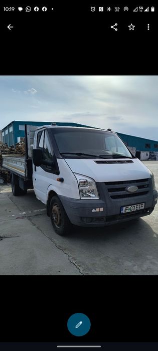 Ford Tranzit Transit 2007 | 2.4 TDCi | Tracțiune Spate | Platformă 4.2m | Impecabil