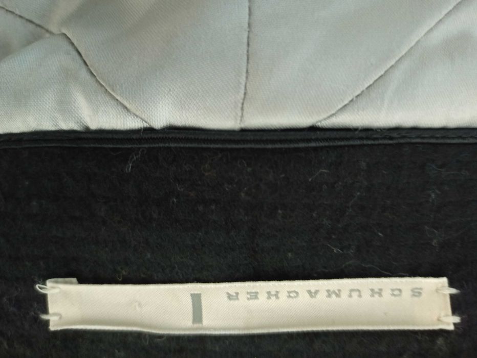 Palton negru Schumacher marimea M/L