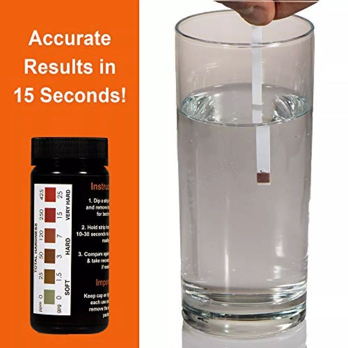 Тест полоски на жёсткость воды