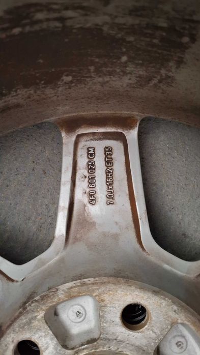 Алуминиеви джанти с летни гуми