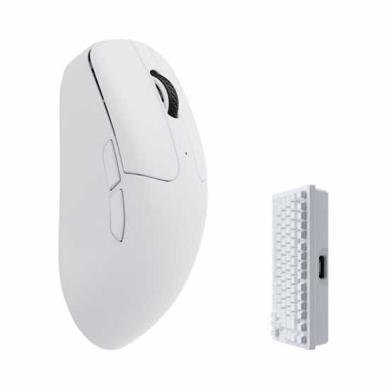 } Мышь Keychron M2 BT/WL/USB-A/USB-C, 4K, белый M2-A5